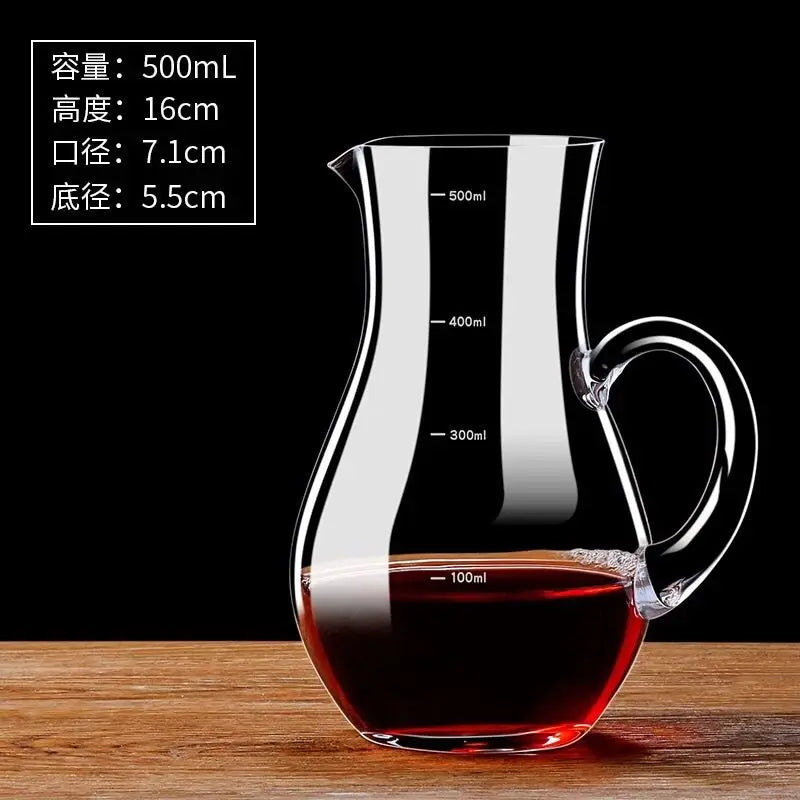Wine Decanter Crystal Glass Wine Dispenser Wine Shaker Flagon Creative Styling Barware Decanter Set Wine Separator Wine Bottles