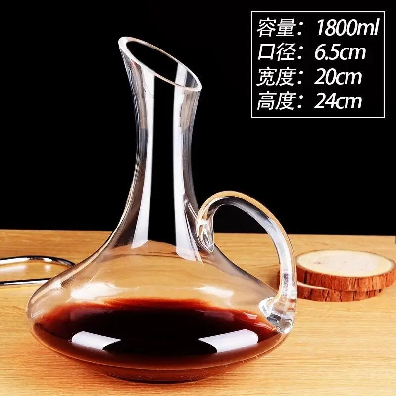Wine Decanter Crystal Glass Wine Dispenser Wine Shaker Flagon Creative Styling Barware Decanter Set Wine Separator Wine Bottles
