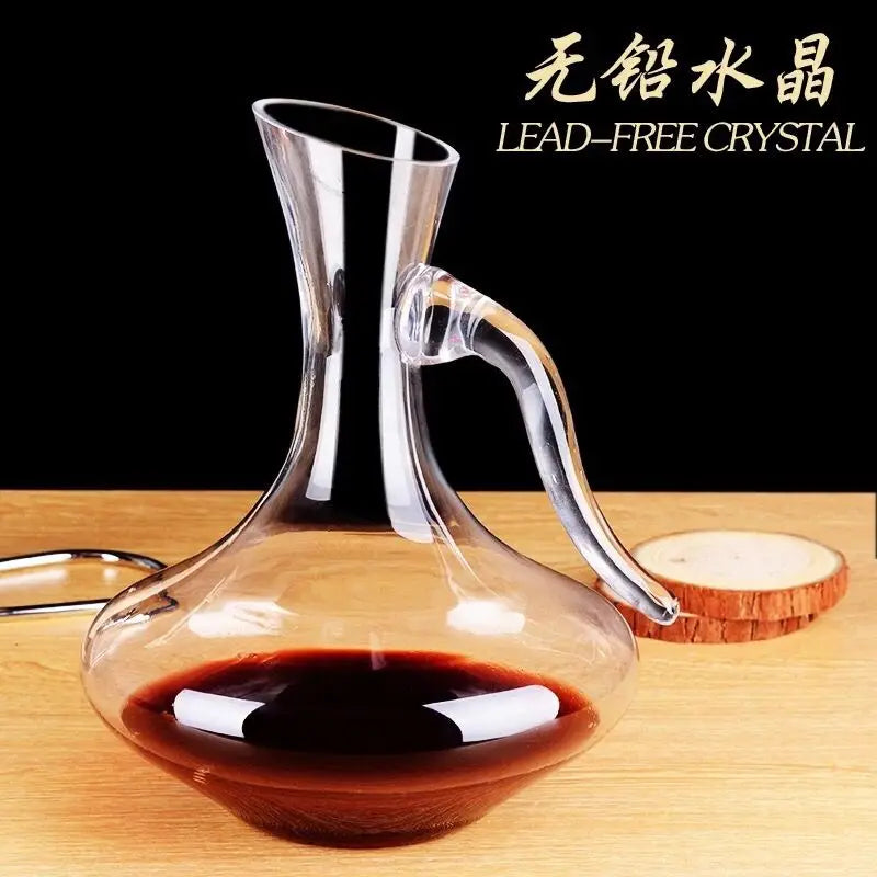 Wine Decanter Crystal Glass Wine Dispenser Wine Shaker Flagon Creative Styling Barware Decanter Set Wine Separator Wine Bottles