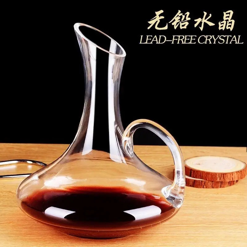 Wine Decanter Crystal Glass Wine Dispenser Wine Shaker Flagon Creative Styling Barware Decanter Set Wine Separator Wine Bottles