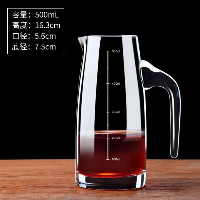 Wine Decanter Crystal Glass Wine Dispenser Wine Shaker Flagon Creative Styling Barware Decanter Set Wine Separator Wine Bottles