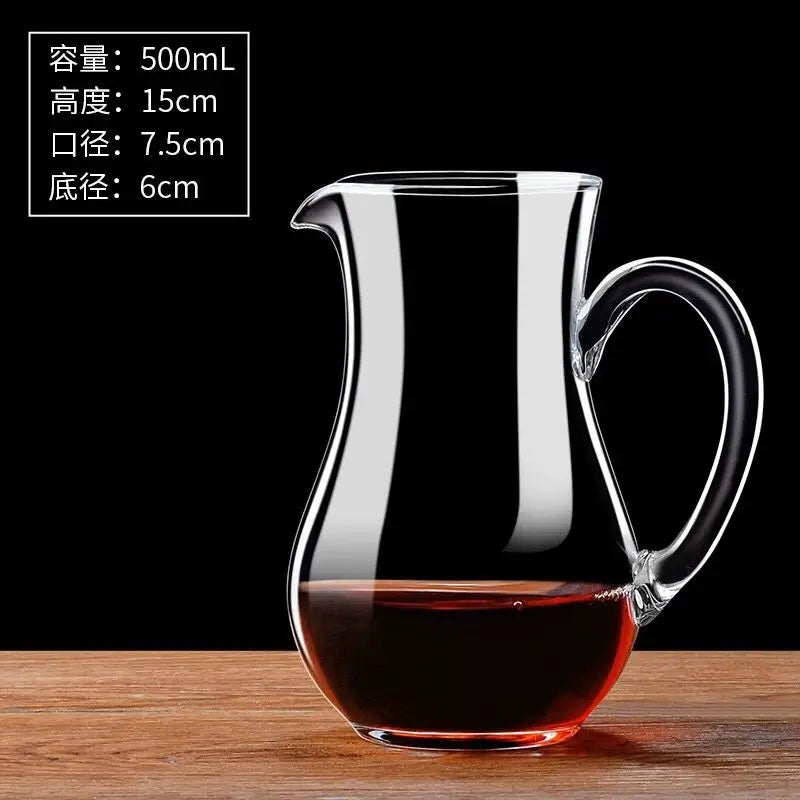Wine Decanter Crystal Glass Wine Dispenser Wine Shaker Flagon Creative Styling Barware Decanter Set Wine Separator Wine Bottles