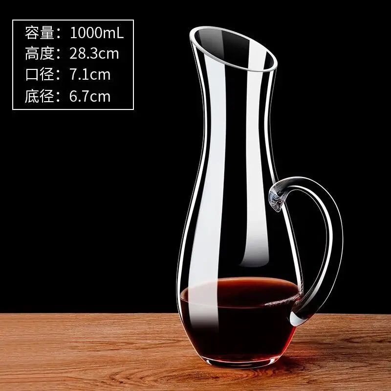 Wine Decanter Crystal Glass Wine Dispenser Wine Shaker Flagon Creative Styling Barware Decanter Set Wine Separator Wine Bottles