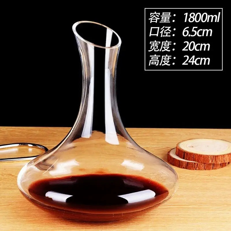 Wine Decanter Crystal Glass Wine Dispenser Wine Shaker Flagon Creative Styling Barware Decanter Set Wine Separator Wine Bottles