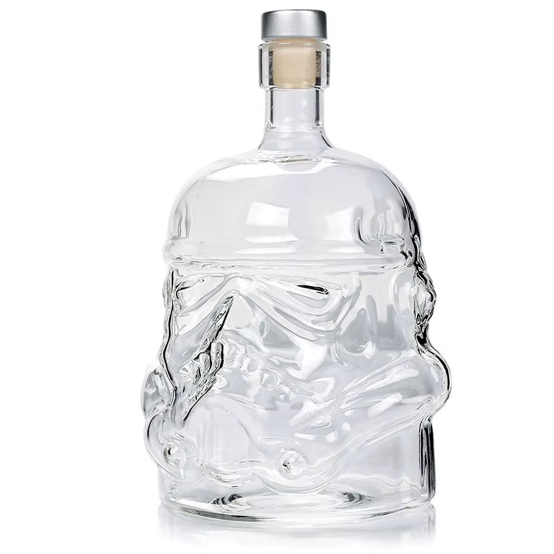 Wine Glass Set Storm Trooper Helmet Whiskey Decanter Whiskey Glass Cup Wine Glasses Accessories Creative Men Gift Bar Party Hot